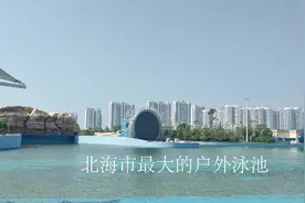 北海市最大的户外泳池，可惜不知道何时才开放视频封面