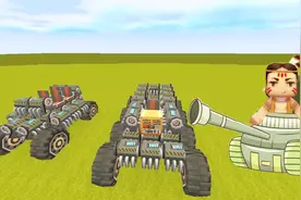 迷你世界：使用“汽车模拟器”，制作一辆顶级越野车和超级坦克！