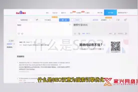 什么是SEO搜索引擎网站优化视频封面