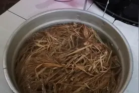 农村生姜收获后的姜苗有何妙用，它能消除疲劳，活血化瘀视频封面
