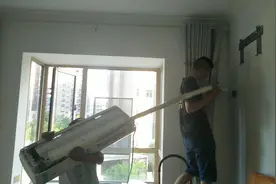 夏天装空调，管子1米100块，收费合理吗？听专业师傅怎么说！视频封面