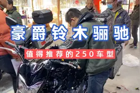 豪爵铃木骊驰GW250-A双缸水冷前后abs 裸车2.26万视频封面