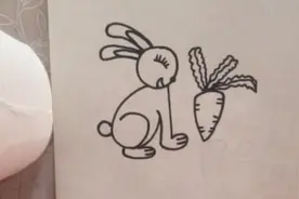 简笔画：今天我们来画小兔子吃萝卜视频封面