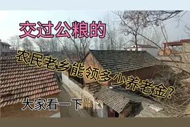 1949~1979年交过公粮，农业税的河南农民能领多少养老金，来看看视频封面