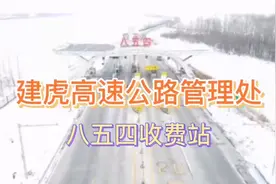 黑龙江省建虎高速公路管理处八五四收费站祝全国人民元旦快乐！视频封面