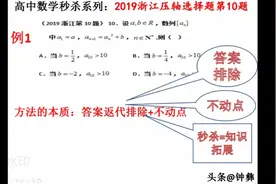 高中数学秒杀系列第7讲秒杀数列不等式2019浙江高考第10压轴选择视频封面