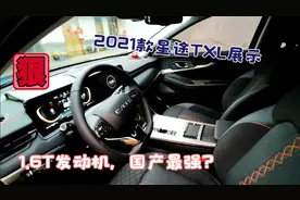 2021款星途，发动机展示，抖动实况