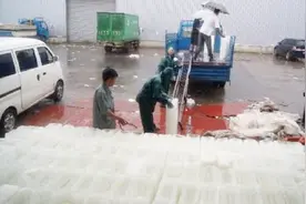 制冰厂冰块是怎么造出来的？看这个方法，成冰速度不是一般的快视频封面