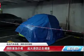 才买8个月的电动车停放车库突发自燃，消防紧急扑救视频封面