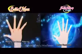 美少女战士新旧版变身，你更pick哪个视频封面