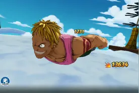 航海王燃烧意志:sr通关艾尼路，贝拉米一脚1万四伤害666!