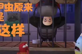 爆笑虫子：偶遇老伙计甲虫，他原来是这样的。视频封面