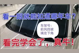 看一眼就能知道哪年车？看完学会了，真牛！车贩子就是车贩子