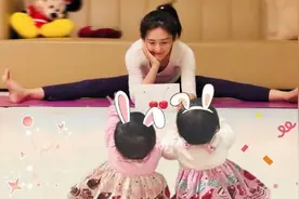 谢娜女儿正面照曝光，俩女儿性格迥异，一个随妈一个随爸！视频封面