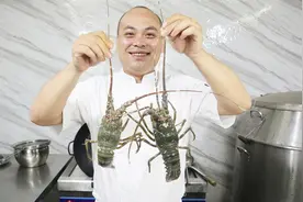 大厨分享米其林出品“过桥龙虾”，这个做法的龙虾汤你敢吃吗？视频封面