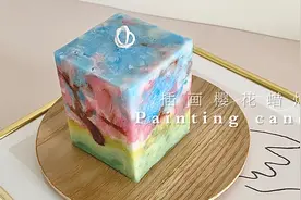 手工蜡烛 | 油画樱花蜡烛教程视频封面