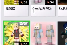 我的世界免费领皮肤！