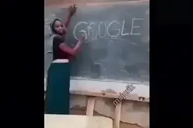 外国老师用英文说Google