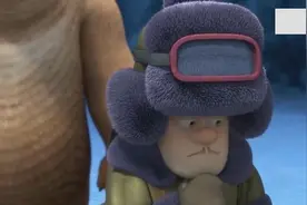 光头强和队友找到了天才威的秘密基地，大家破解门禁吃尽了苦头