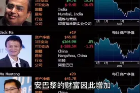 马云无缘亚洲首富