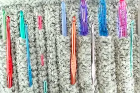 DIY钩织工具收纳包，身小量大，可以折叠，方便收纳视频封面