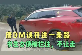 唐DM开错路掉头，被保安拦住不让走，受点惊吓，多了一个旅行经验视频封面