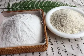 自制百分百纯正水磨糯米粉，简单，划算不掺假，5块钱能磨一大袋视频封面