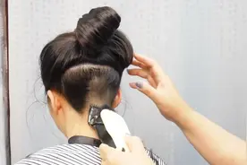 今夏长发流行“推光后脑勺”，凉爽又时尚，看完我也想试试