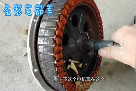 电动车电机嗡嗡响，可能是这里坏了，自己在家不用花钱就可以修好