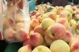 北京|早市：西北六环外最大的露天菜市场，桃子十元四斤贵吗？视频封面