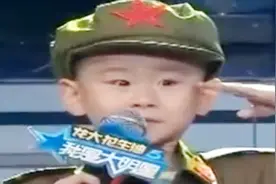 3岁萌娃太搞笑了，演唱《一二三四歌》，一句都没在调上