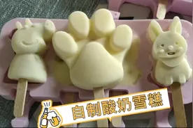 自制酸奶雪糕:没有添加剂的酸奶雪糕，无冰渣，奶香味特浓软糯