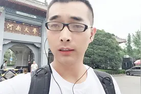 旅游小伙到河南开封，慕名参观河南大学，门卫不让进！#东亚战队#视频封面