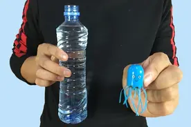 神奇魔术：能听懂人话的章鱼，在瓶子里控制游动，其实特简单