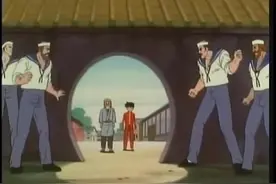 80后的回忆，小时候动画片功夫小子终于发现了上乘武功《通背拳》