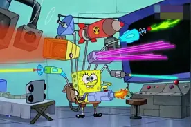 宝宝、痞老板互叫“甜心、蜜糖”，凯伦差点抢走蟹老板的快乐宝贝