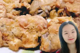 无油炸鸡|微波炉究竟能否代替空气炸锅做炸鸡呢?!炸鸡这样好吃吗