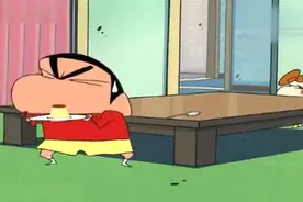 蜡笔小新：小葵抢小新的布丁吃，真是个心机葵视频封面