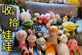 女孩子们乱七八糟的毛娃娃堆积如山，该如何清理？谁去谁留？视频封面