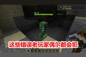 我的世界：你可能正在犯的“错误”，大佬也无可避免