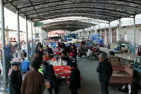 合肥市庐江的一个农贸市场，为啥人多