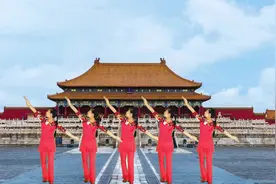 中国中国动作分解和背面演示