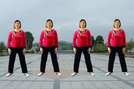 这个扭腰摆臂操跳完真舒服，左右扭扭，缓解疼痛，轻松瘦腰腹