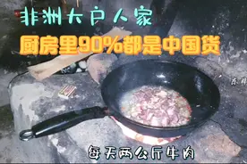 非洲富人家，天天有肉吃，厨房里各种中国货，连调料都是中国进口视频封面