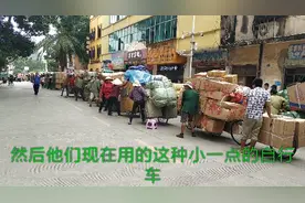 中越边境，发越南的商品为何用自行车运输?轮胎压爆也要继续前行