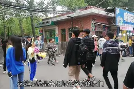 河南安阳师范大学后营美食街，大学生美食者的天堂，好多学妹
