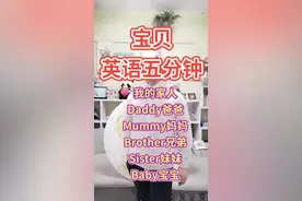 宝贝英语五分钟：第八课My Family我的家人视频封面