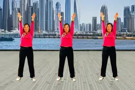 晚饭后做做健身操，身体越来越健康，减全身赘肉，燃脂瘦身一身轻