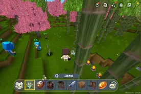 迷你世界:如何找到桃林和竹林，非常的简单，请看复制码哦。