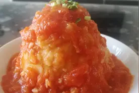 在家这样做出美味土豆泥--茄汁土豆泥酸甜软糯，低脂开胃！